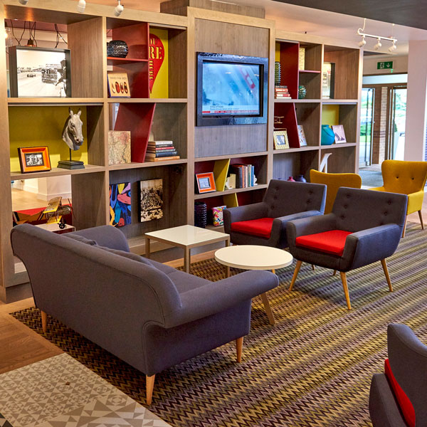 Relax in our comfy armchairs and enjoy our choice of books, magazines and board games for quieter relaxation. 